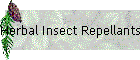 Herbal Insect Repellants